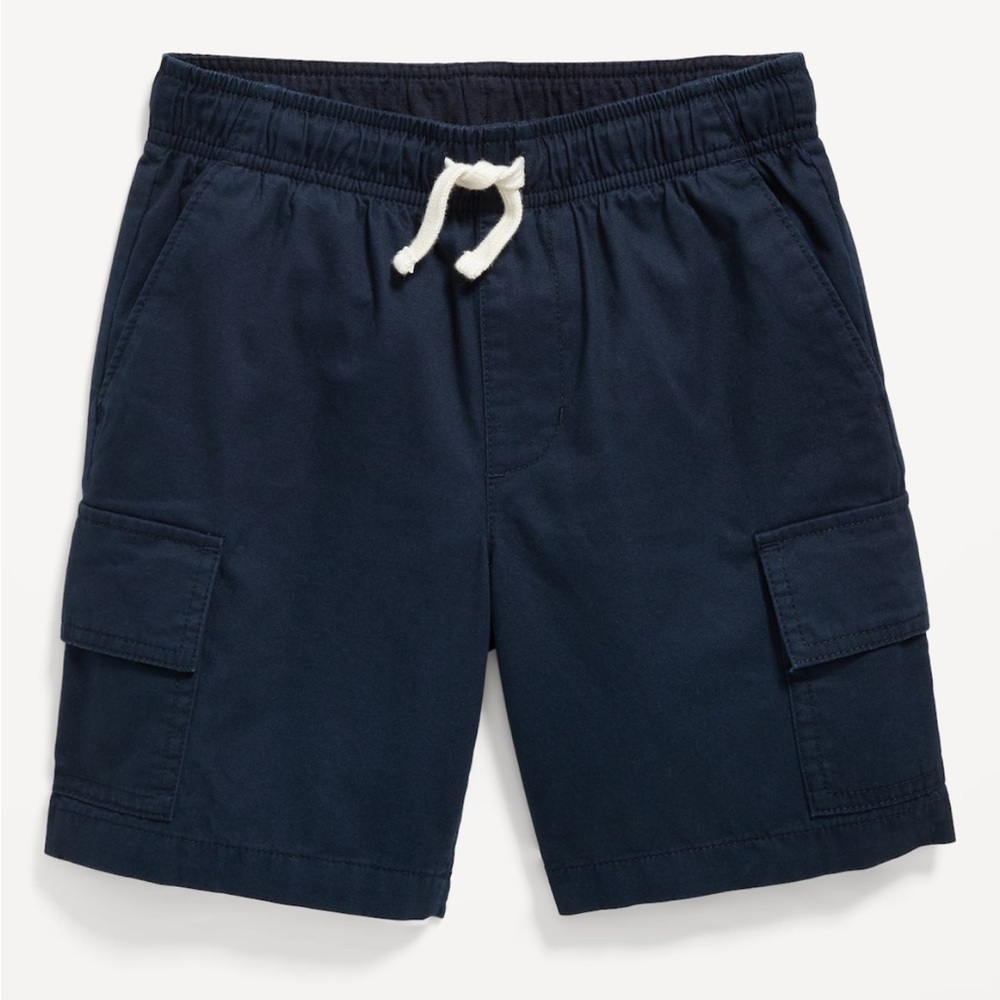 OLD NAVY Above the Knee Cargo Jogger Shorts Navy S (6-7)